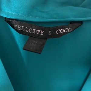 Blue/green felicity and coco dress size XS